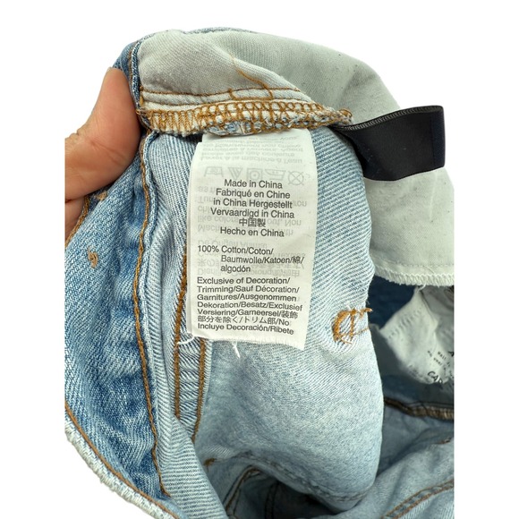 Madewell The Perfect Vintage Jean Women's Size 27 Blue Light Wash Casual EUC - Picture 4 of 4